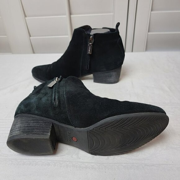 Blondo Suede Boots - Side Zip - Waterproof - Size 7.5 - Picture 6 of 11